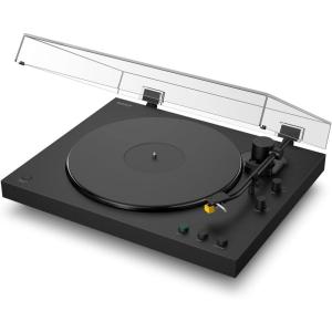 imageSony PSLX5BT Premium Wireless Bluetooth Turntable 2026 Model  Fully Automatic Belt Drive Vinyl Record Player with Builtin Phono EQ and Included Audio Cable Black