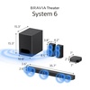 image:imageSony BRAVIA Theater System 6 51ch Home Theater Sound Bar Bundle with 55 BRAVIA XR8B OLED 4K Smart Google TV K55XR8B55