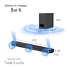 image:imageSony BRAVIA Theater System 6 51ch Home Theater Sound Bar Bundle with 55 BRAVIA XR8B OLED 4K Smart Google TV K55XR8B55
