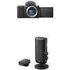 image:imageSony Alpha ZVE10  APSC Interchangeable Lens Mirrorless Vlog Camera Kit  Black ZVE10KBBlack