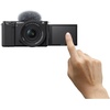 image:imageSony Alpha ZVE10  APSC Interchangeable Lens Mirrorless Vlog Camera Kit  Black ZVE10KBBlack
