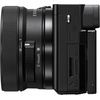 image:imageSony ILCE6100KB Alpha 6100 Mirrorless 4K Video Camera with E PZ 1650mm Lens  Blackw 1650mm