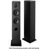 image:imageSony SACS9M2 10Inch Powered Subwoofer  Deep Bass for Home Theater Bass Reflex Compact Design BlackFloor Standing Speaker Single
