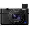 image:imageSony RX100 VII Premium Compact Camera with 10Type Stacked CMOS Sensor DSCRX100M7 Black  24200mm F2845 Zeiss 20fps Af and Ae 4K Xga Evf 3 Tilting LCDCamera Only
