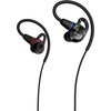 image:imageSony IERM500 Wired inEar Monitor Earphones for Professional amp Live Performances Strong Noise Isolation Secure amp Comfortable Fit Red and BlueBlack