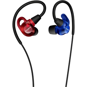 image:imageSony IERM500 Wired inEar Monitor Earphones for Professional amp Live Performances Strong Noise Isolation Secure amp Comfortable Fit Red and BlueRed and Blue Each earbud is different color